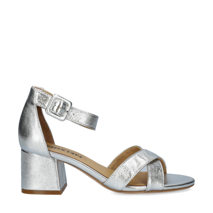 Nelson pumps – Zilver
