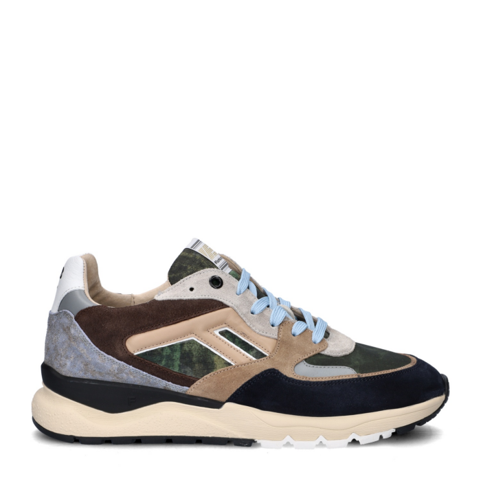Floris van Bommel De Treener lage sneakers – Groen