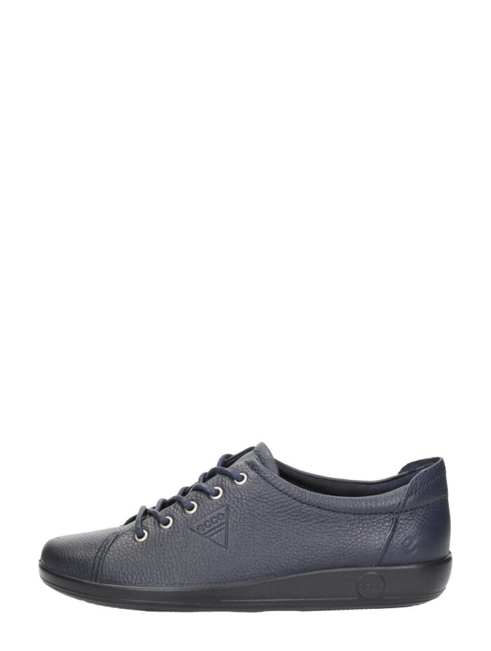 ECCO Soft 2.0 veterschoenen – Blauw