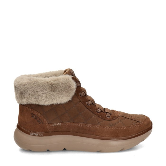 Skechers Hands Free Slip-ins On-The-GO Encore Cozy Fit Maisie boots – Cognac