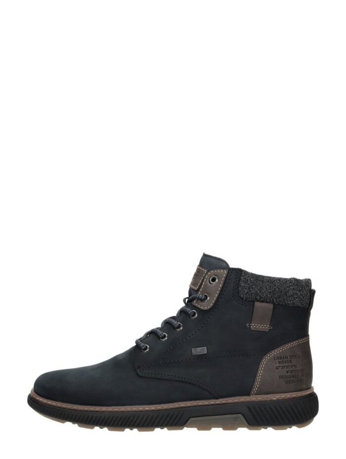 Rieker Veterschoenen Hoog – Blauw