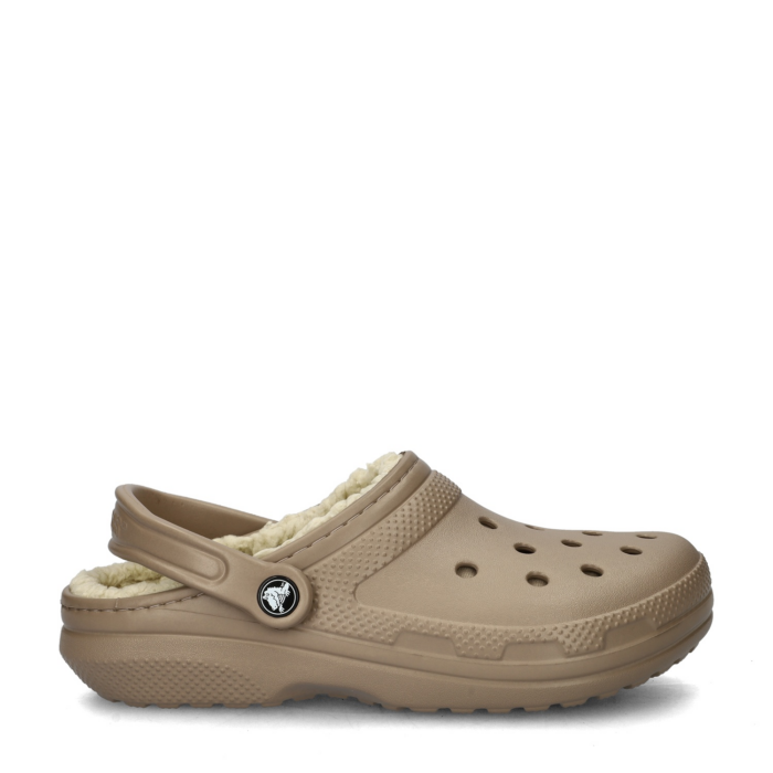 Crocs Classic Lined instapschoenen – Beige