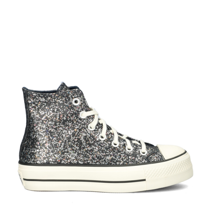 Converse Chuck Taylor All Stars Lift hoge sneakers – Zwart
