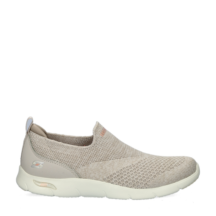 Skechers Arch Fit Refine instapschoenen – Beige