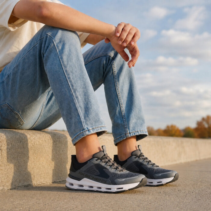 Skechers Glide Step Plus Vista Lane Slip-ins grijs