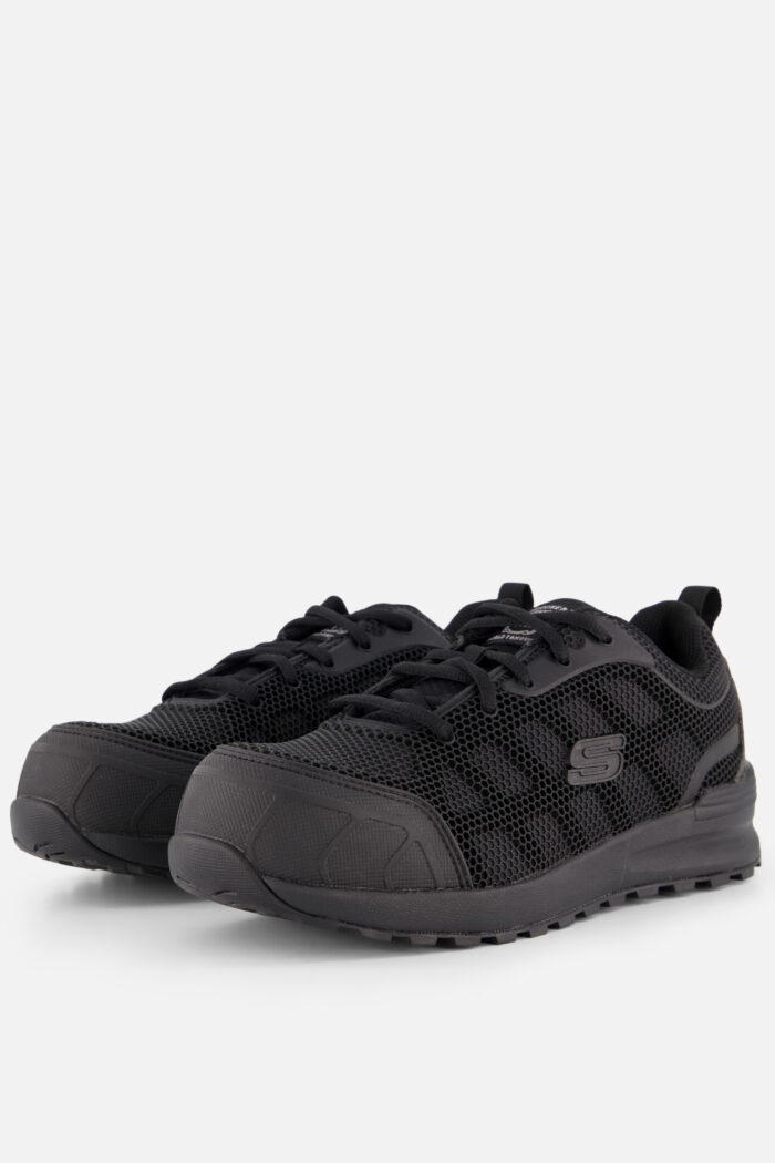 Skechers Work Bulklin Ayak Sneakers zwart Textiel
