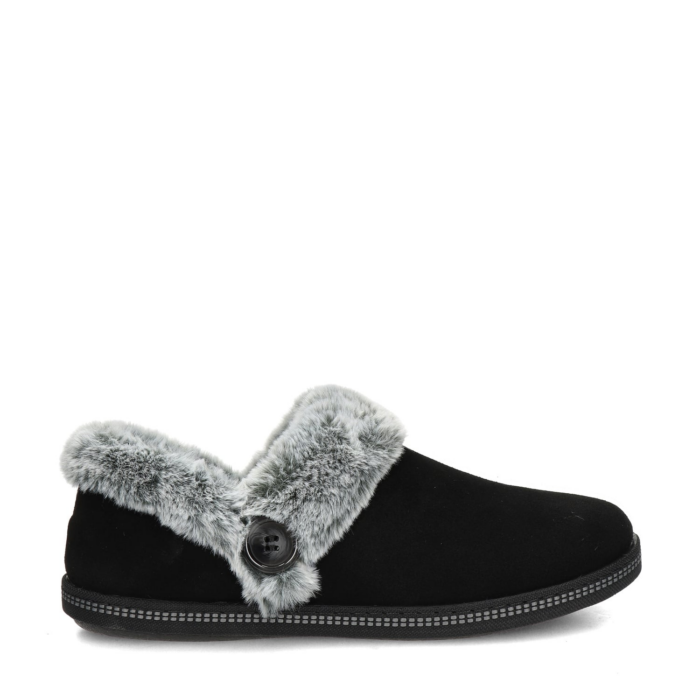 Skechers Cozy Campfire pantoffels – Zwart
