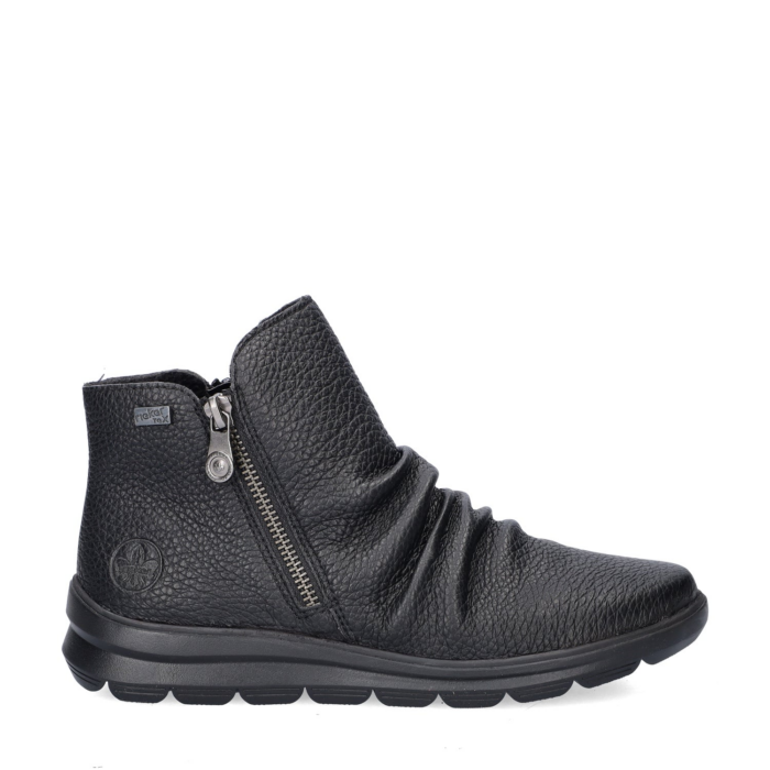 Rieker rits- & gesloten boots – Zwart