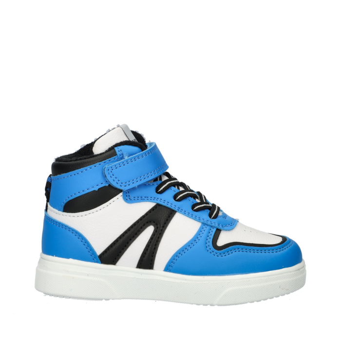 Nelson Kids hoge sneakers – Blauw