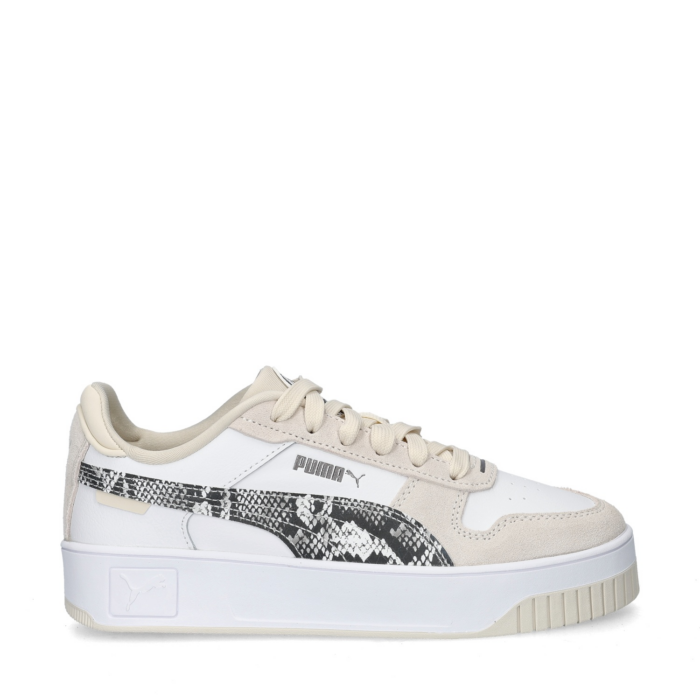 Puma Carina Street Snake lage sneakers – Beige
