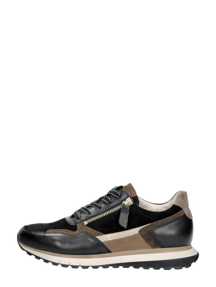 Gabor Comfort Optifit lage sneakers – Zwart