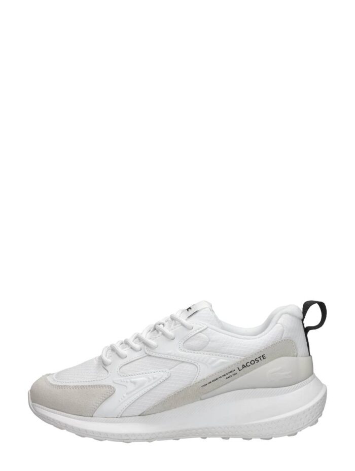 Lacoste L003 Evo Sneakers wit Textiel