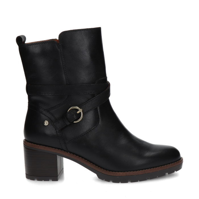 Pikolinos Llanes rits- & gesloten boots – Zwart