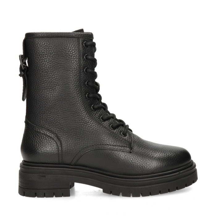 Nelson veterboots – Zwart