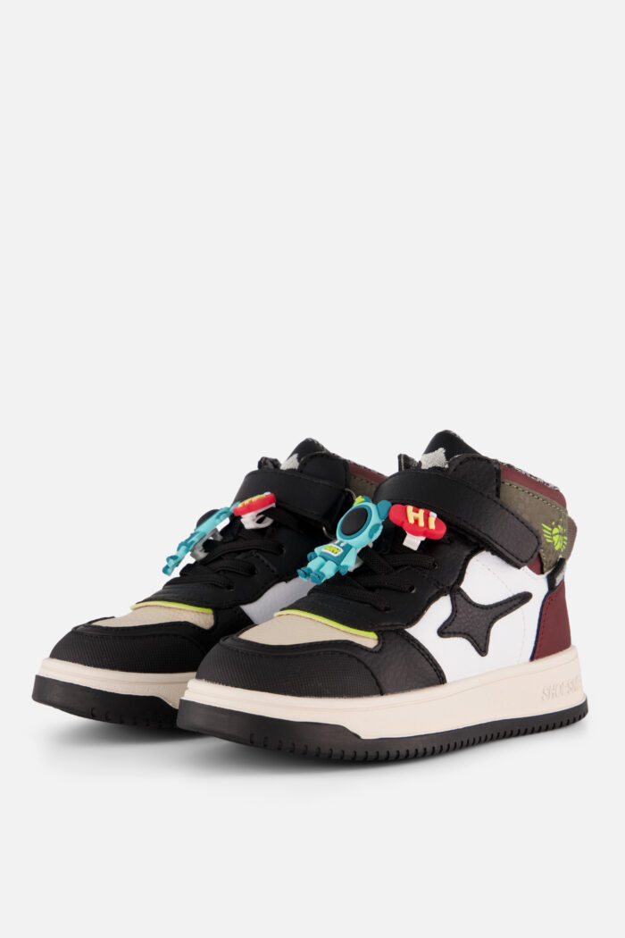 Shoesme New Outsole Sneakers bordeaux Leer