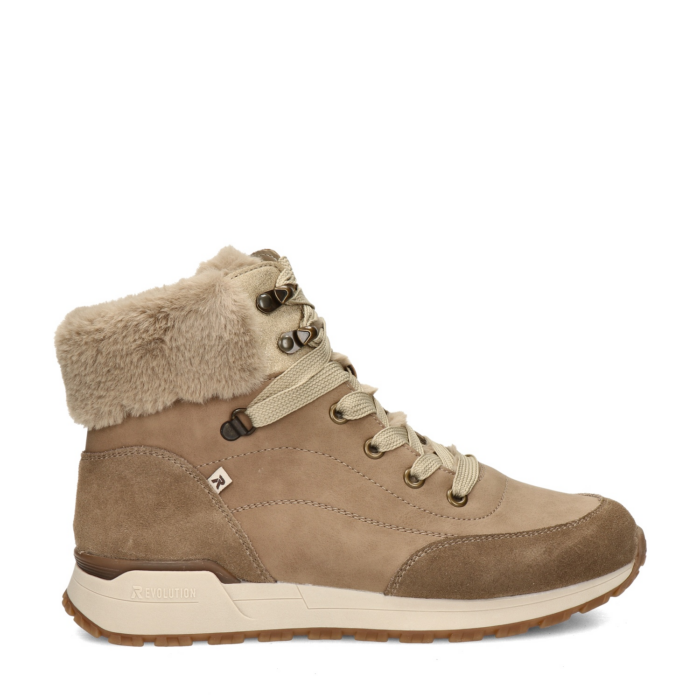 Rieker veterboots – Beige