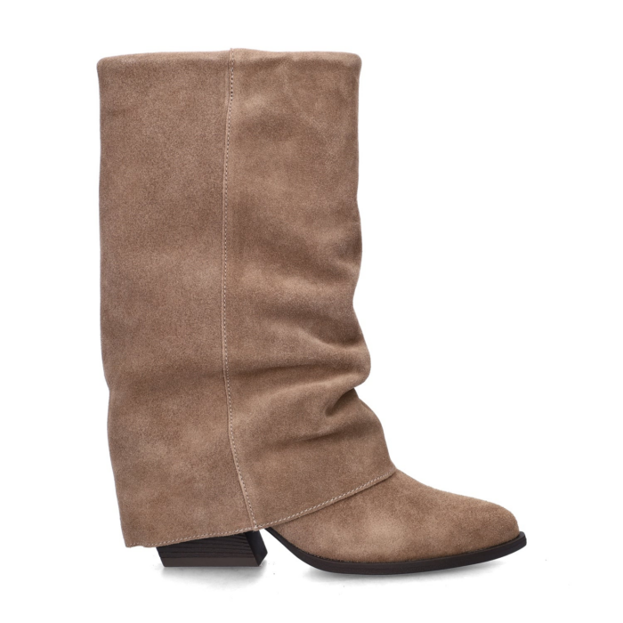 Nelson hoge laarzen – Taupe