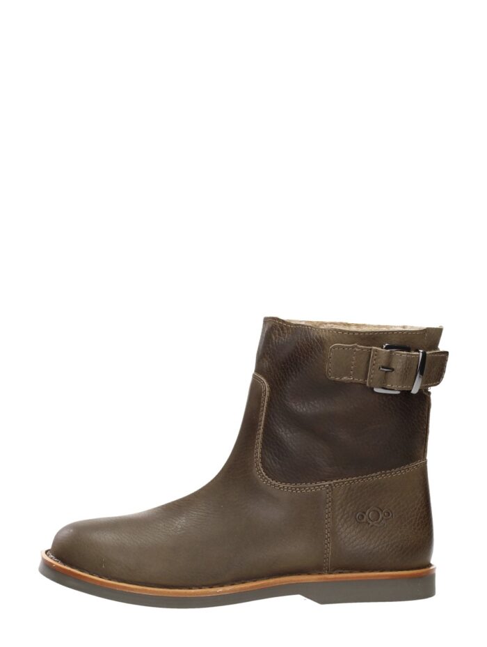 Aqa Enkellaarsjes Plat – Taupe