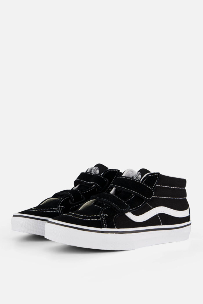 Vans Sk8-Mid Sneakers zwart Canvas