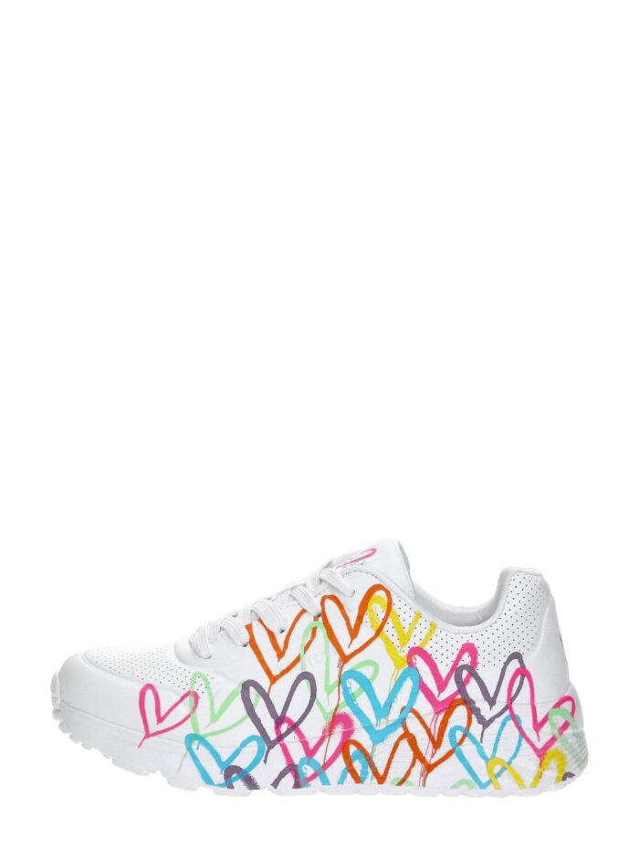 Skechers X JGoldcrown Uno Lite Sneakers wit