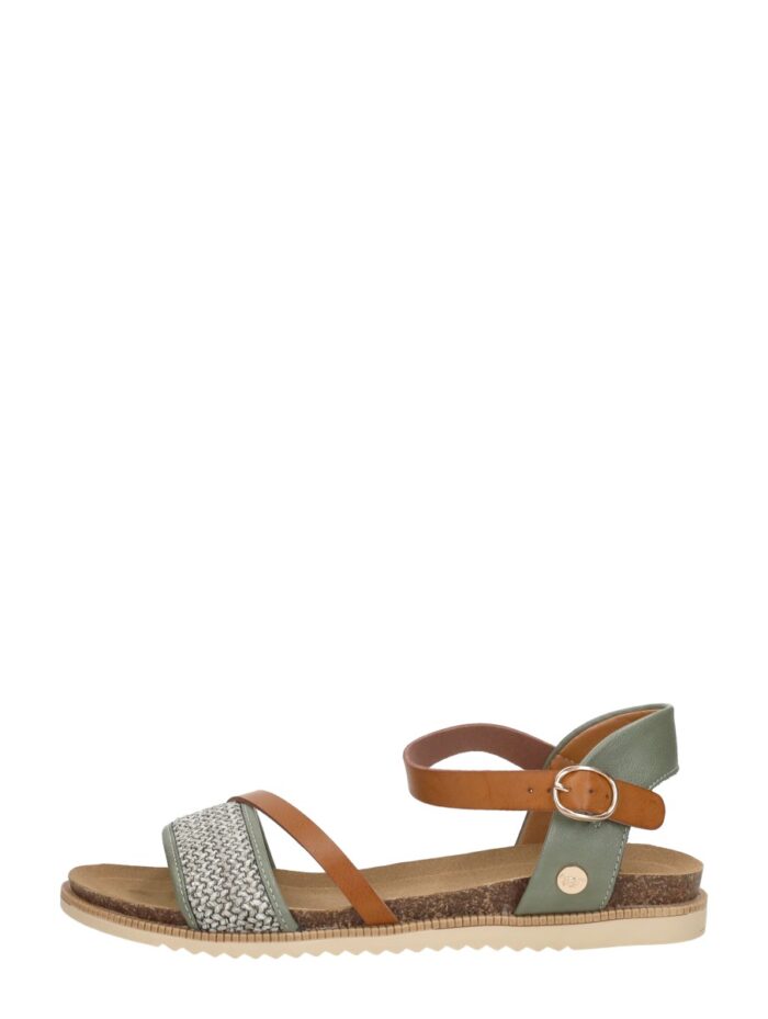 mustang Sandalen Plat – Groen