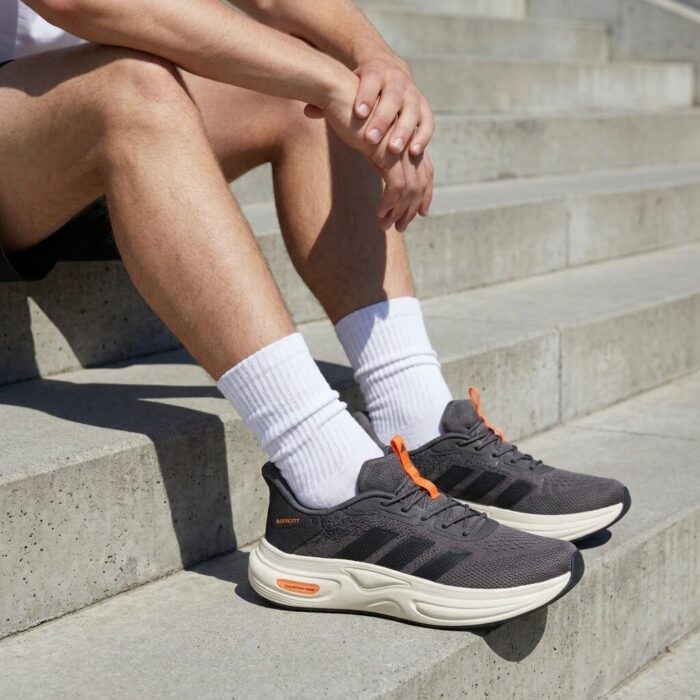 Adidas Cloudfoam Rapidfit Sneakers grijs