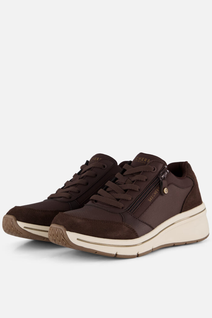 Skechers Billion Flex Luxe Up Sneakers bruin