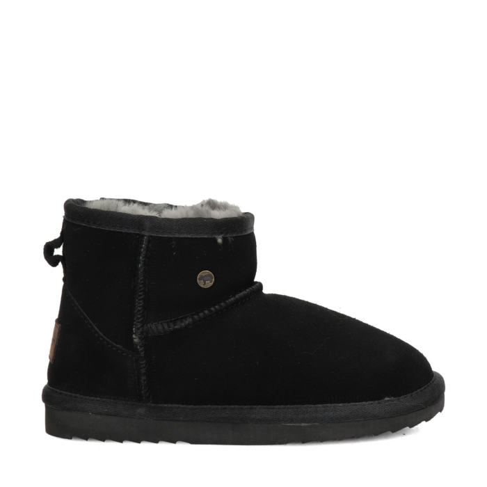 Warmbat Australia Wallaby gevoerde boots – Zwart