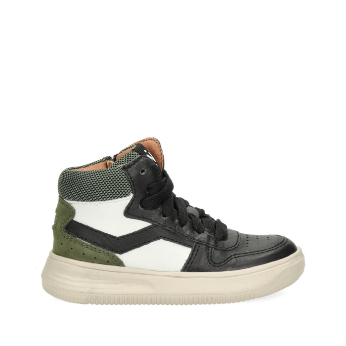 Nelson Kids hoge sneakers – Zwart