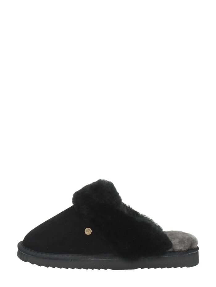 Warmbat Australia Flurry pantoffels – Zwart