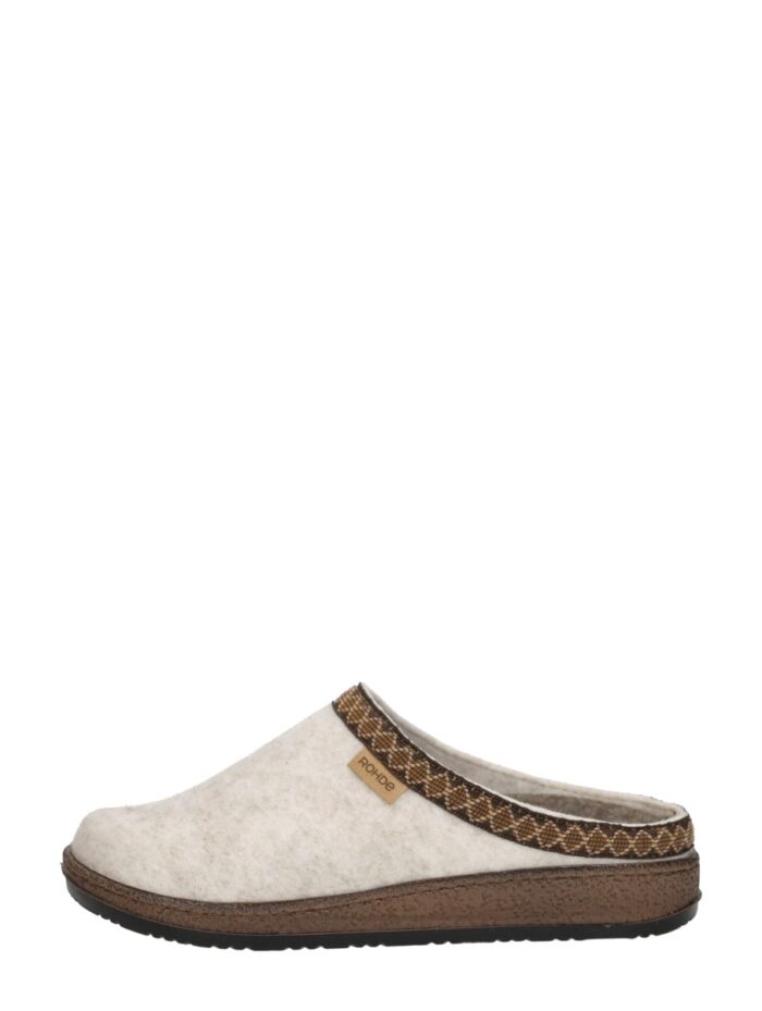 Rohde Pantoffels Open – Beige