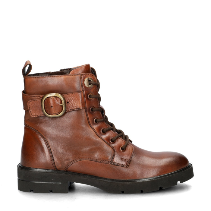 Nelson veterboots – Cognac