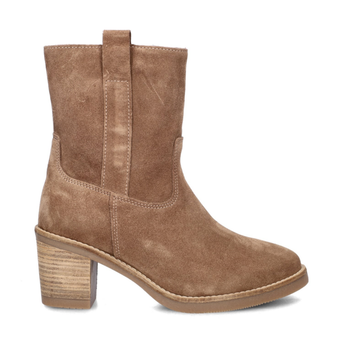 Nelson rits- & gesloten boots – Bruin