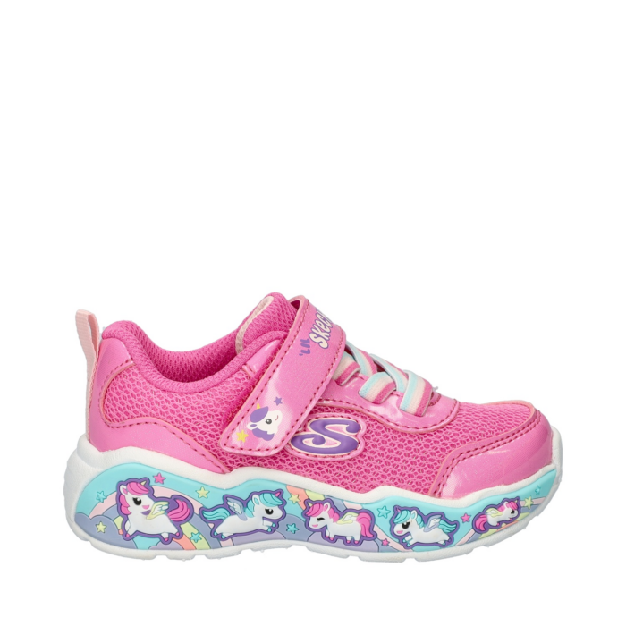 Skechers Play Scene Fun Squad klittenbandschoenen – Roze
