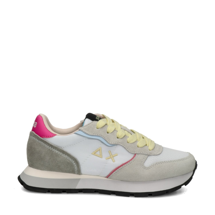 Sun 68 Ally Colour Explosion lage sneakers – Wit