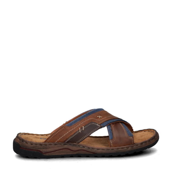 Nelson slippers – Cognac
