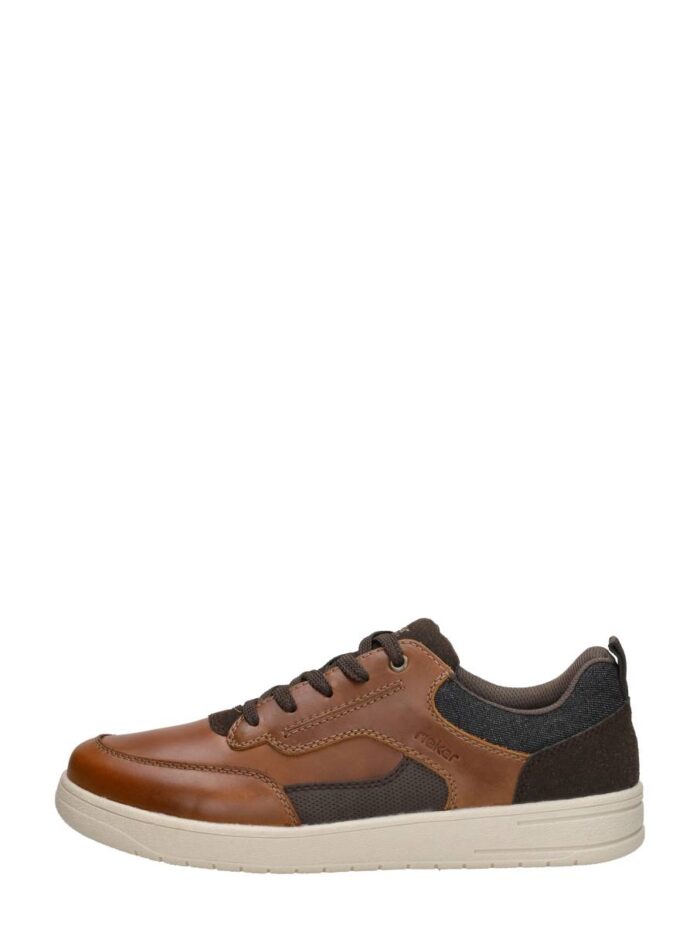 Rieker Veterschoenen Laag – Cognac