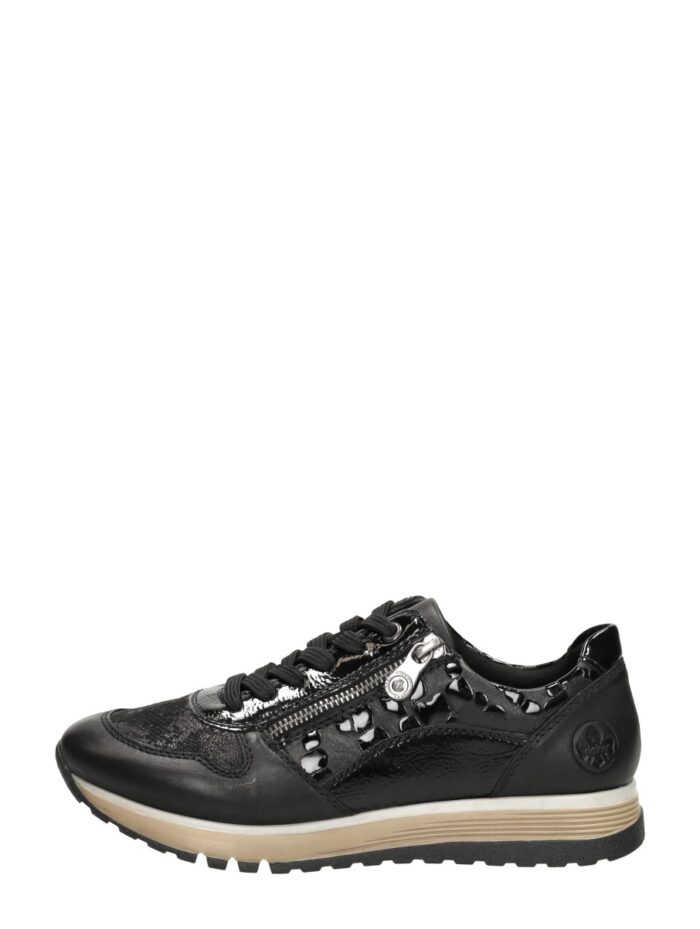 Rieker Sneakers Laag – Zwart