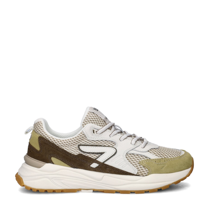 Hub Grid lage sneakers – Groen