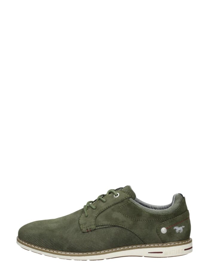 mustang Veterschoenen Laag – Groen