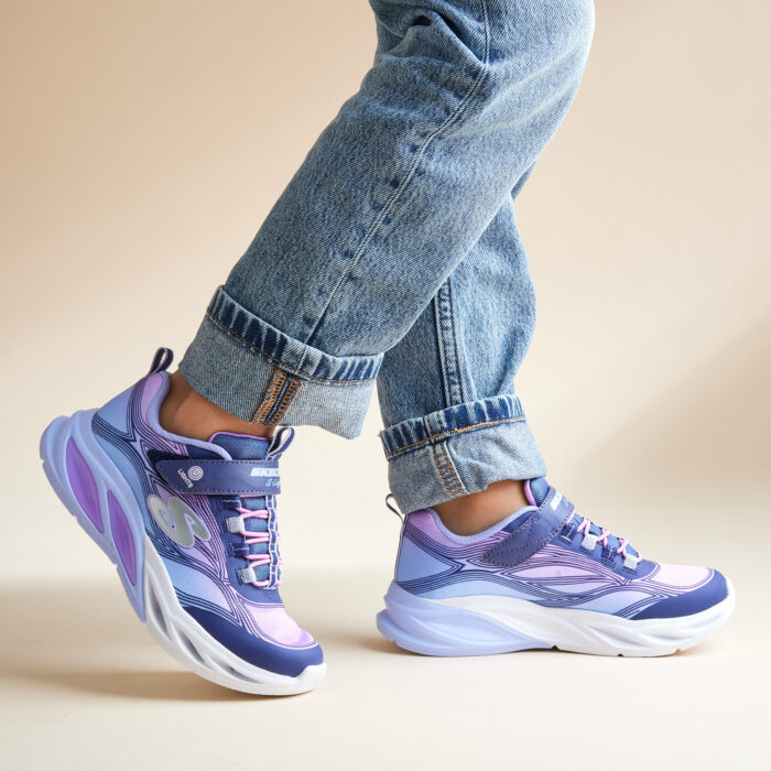 Skechers S-lights Cosmic Glow Sneakers paars