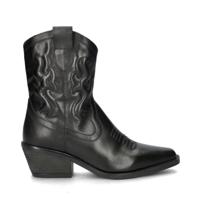 Nelson cowboylaarzen – Zwart