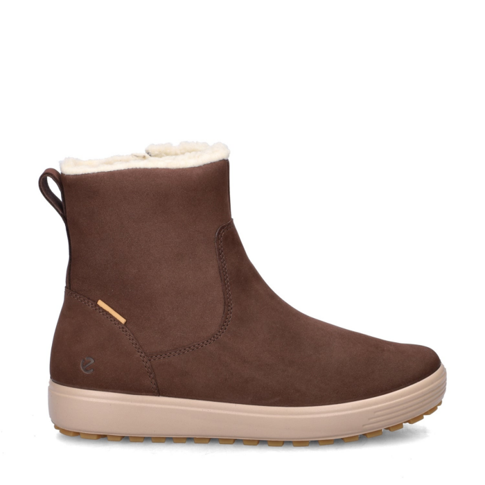 ECCO Soft 7 Tred gevoerde boots – Bruin
