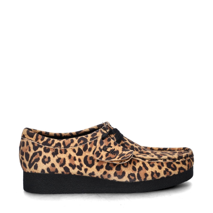 Clarks Wallabee veterschoenen – Bruin