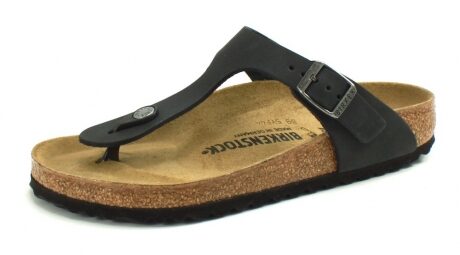 Birkenstock online slippers Gizeh Zwart BIR29 – Bruin,Zwart