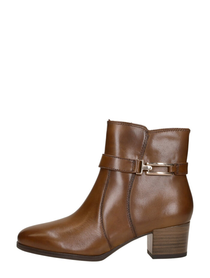 tamaris Enkellaarsjes Hak – Cognac