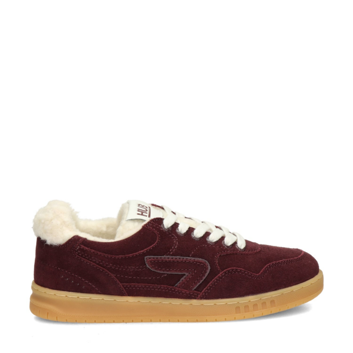 Hub Vancouver lage sneakers – Rood