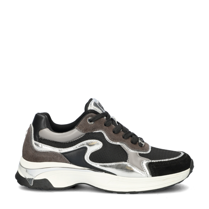 Mexx Portia lage sneakers – Zwart