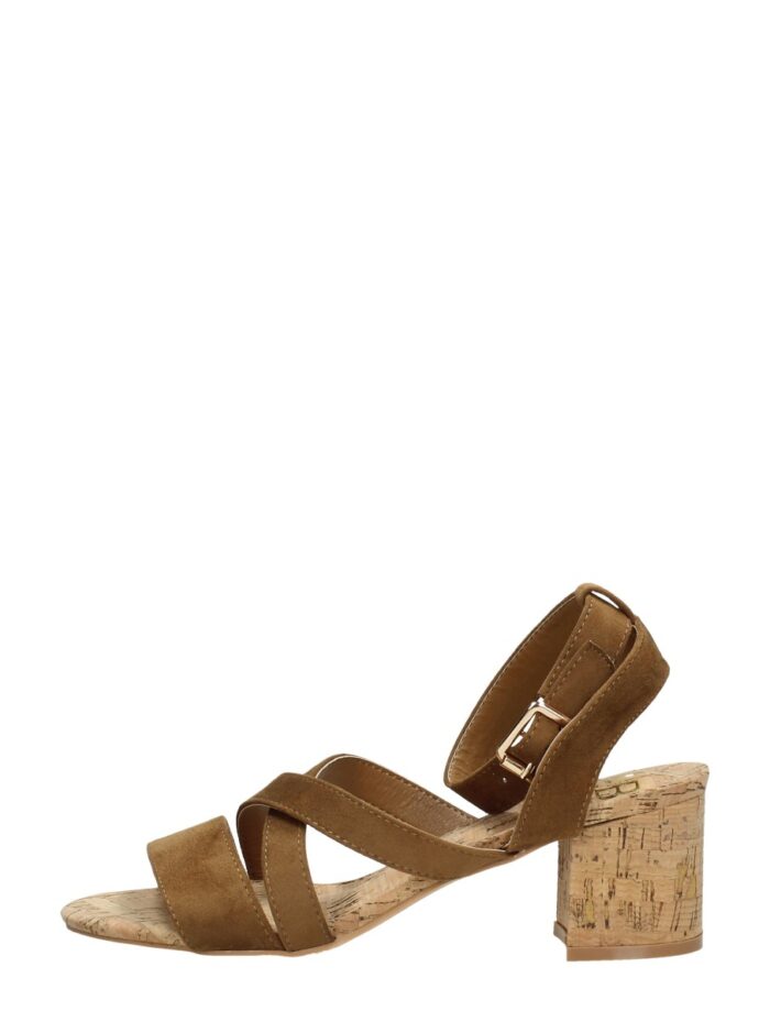 Sub55 Sandalen Hak – Cognac