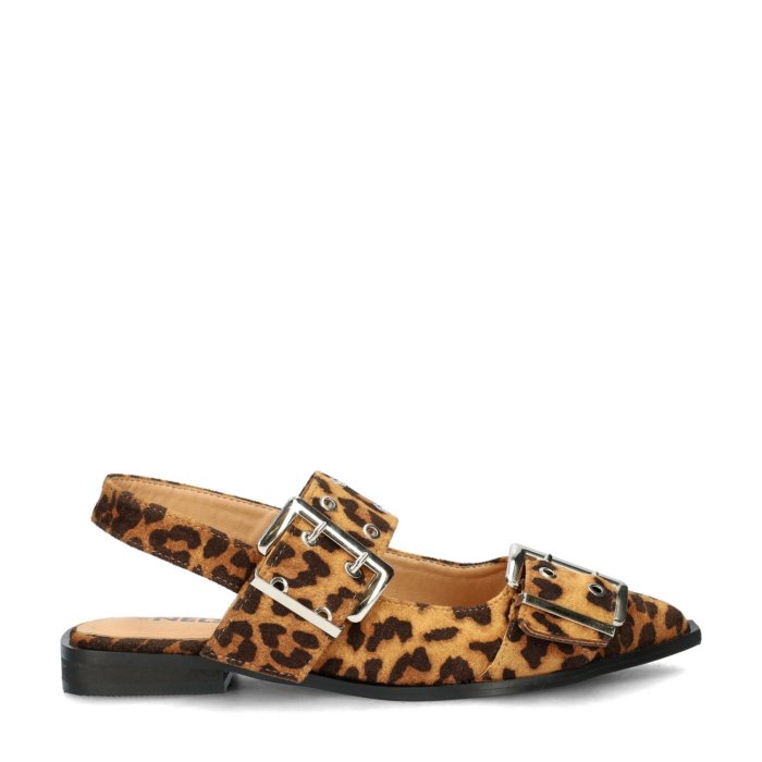 Nelson ballerinas & instappers – Beige